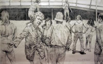 Drawing for Pier People II