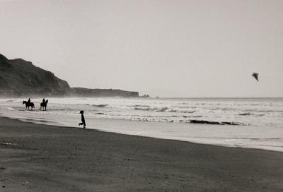 Stinson Beach Boy with Kite;Stinson Beach Boy with Kite;Stinson Beach Boy with Kite