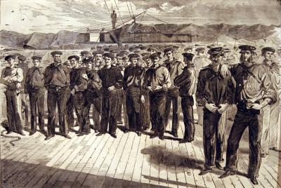 Crew of the United States Steam Sloop "Colorado," Shipped at Boston, 1861