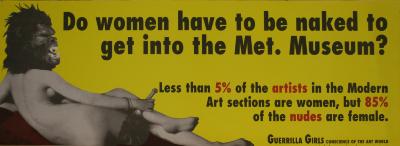 Do Women Have to Be Naked to Get Into the Met. Museum?