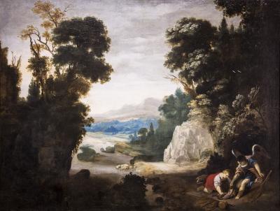 Landscape with Tobias and the Angel