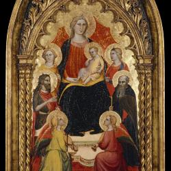 Madonna and Child with Saints and Angels