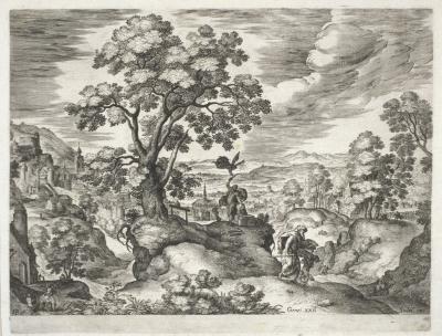 Abraham's Sacrifice (after Hans Bol)