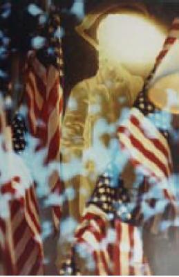 Untitled (Flag Reflection)