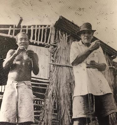 Net Repair, Baicul, Itaparica, Brazil