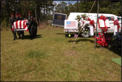 Funeral for a U.S. Soldier Killed in Iraq, South Carolina