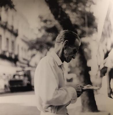 Man in White, Rio de Janeiro, Brazil