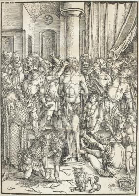 The Flagellation of Christ, from The Large Woodcut Passion